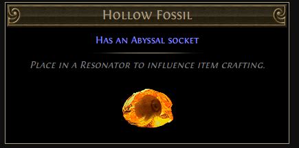 poe hollow fossil.